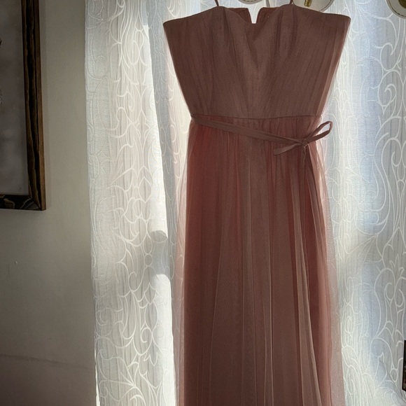 Gorgeous Marchesa blush pink bridesmaid gown - Picture 4 of 8